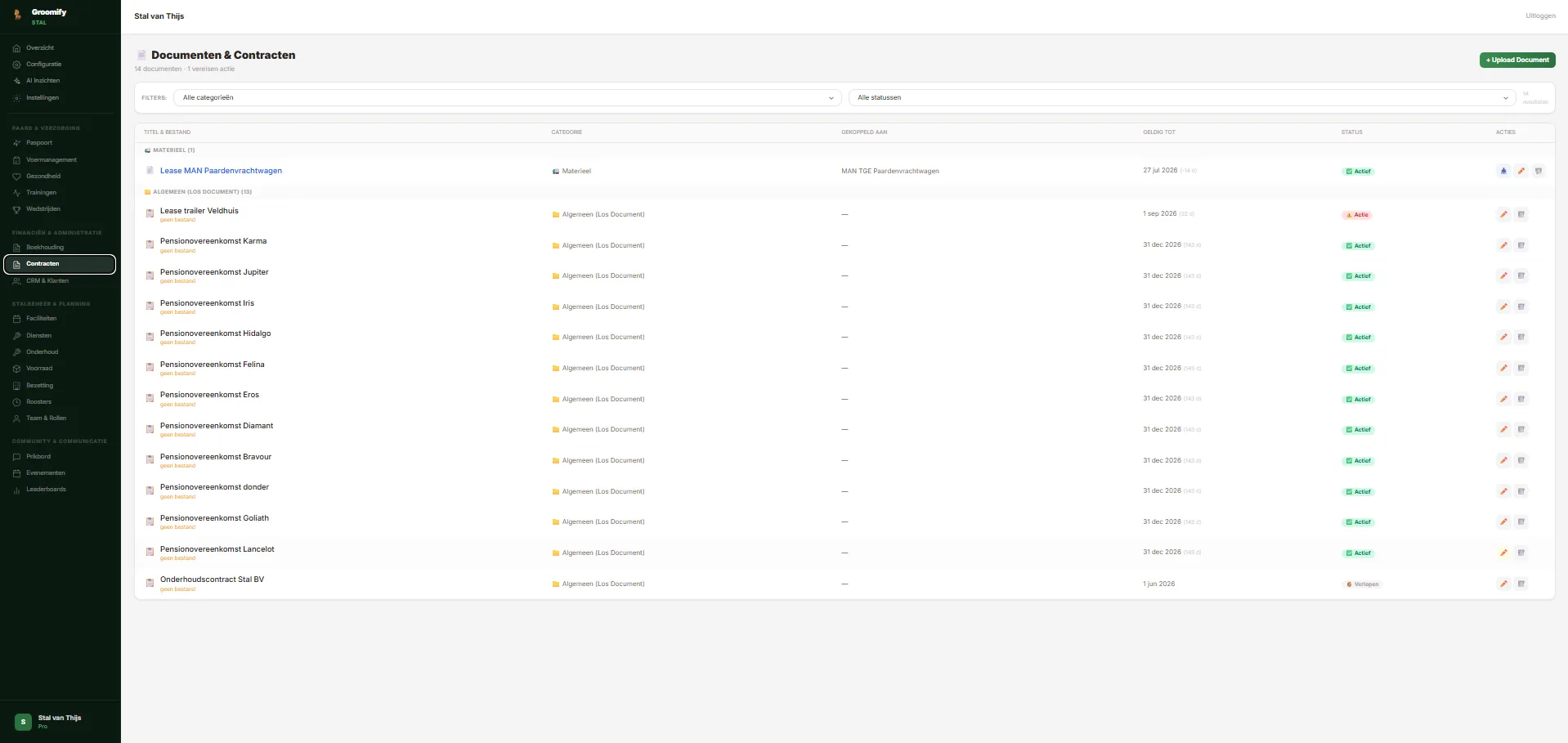 Groomify Business — Stal Dashboard screenshot 3